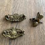 Vintage Meubelbeslag - Handgrepen en Knoppen, Antiek en Kunst, Antiek | Meubels | Kasten, Ophalen of Verzenden