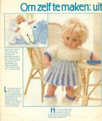 Poppen uitzet brei- en naaipatronen, Hobby en Vrije tijd, Breien en Haken, Ophalen of Verzenden, Zo goed als nieuw, Breien, Patroon of Boek