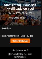 Ticket OKT Thialf 27 december, Eén persoon, Oktober