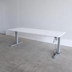 Elektrisch zit-sta bureau - 180x80cm -Wit blad - BR78, Gebruikt, -, -, Ophalen of Verzenden