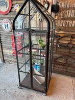 Glazen Tuinkasje / Plantenkas, Huis en Inrichting, Kasten | Vitrinekasten, Ophalen, Gebruikt, 50 tot 100 cm, Glas