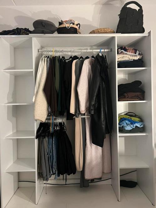 Open kledingkast wit, Kleding | Dames, Kledingrekken, Zo goed als nieuw, Ophalen of Verzenden