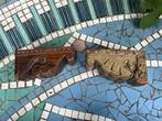 Indiase wand kandelaar console ornament India, Huis en Inrichting, Bruin, Verburgt Vintage, Nieuw, Ophalen of Verzenden