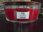 WoodWick Hearthwick Ellipse Geurkaars "CRIMSON BERRIES", Overige materialen, Nieuw, Ophalen of Verzenden, Kaars