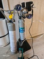 Co2 compleet set 2 fles 500g, Ophalen of Verzenden, Zo goed als nieuw, Filter of Co2