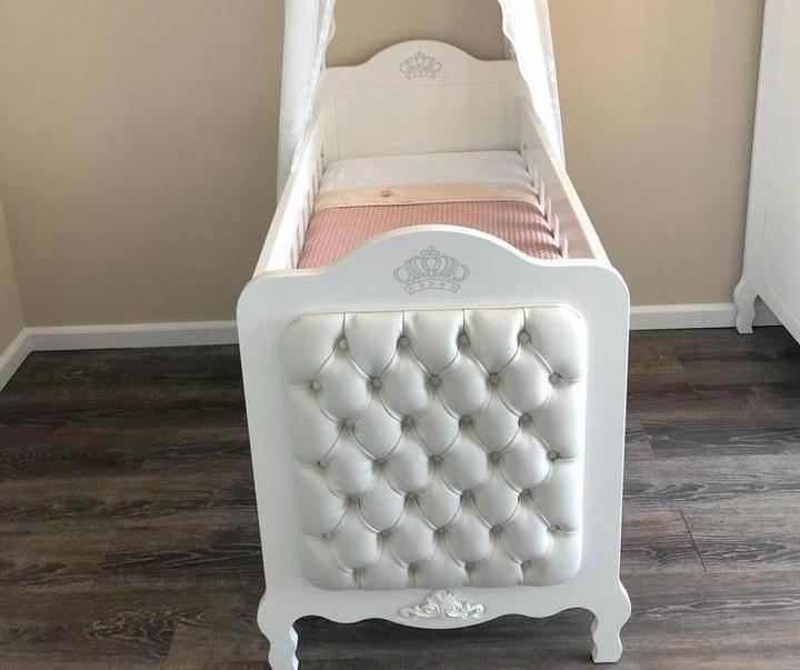 Complete Bopita Diva Babykamer - Ledikant, Commode, Kast, Kinderen en Baby's, Kinderkamer | Commodes en Kasten, Gebruikt, Kast