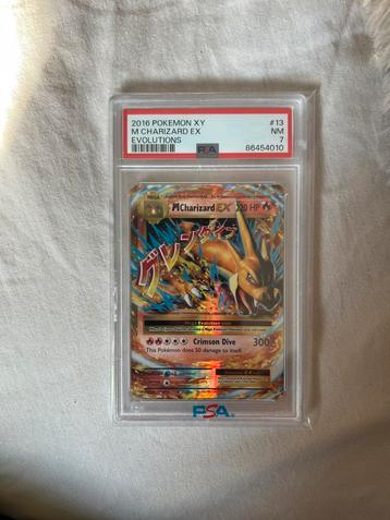 M Charizard ex Evolutions #13 PSA 7 beschikbaar voor biedingen