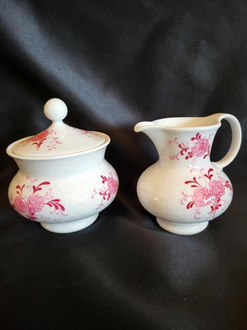 vintage suikerpotje en melkkannetje, Antiek en Kunst, Antiek | Servies los, Ophalen of Verzenden