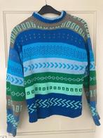Hand gebreide damestrui, Maat 38/40 (M), Blauw, Ophalen of Verzenden, Hand gebreid