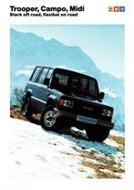 Folder Isuzu modellen (Duitse uitgave - 1990), Verzenden, Gelezen, Overige merken