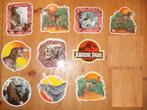 Jurassic Park Parc JP 1992 stickers stickerset film, Verzamelen, Ophalen of Verzenden, Zo goed als nieuw, Film, Tv of Omroep