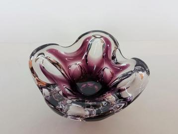 Schaal Artglass Josef Hospodka Chribska Glass Vintage beschikbaar voor biedingen