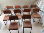10 stuks buisframestoelen J.W. Koch, Vijf, Zes of meer stoelen, Gebruikt, Ophalen