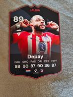Voetbalkaartje (37cmx25cm) - Memphis Depay / Atletico, Ophalen of Verzenden, Zo goed als nieuw, Buitenlandse clubs
