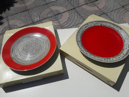Designborden JCJ HAANS ø 360 mm - 2 stuks - ZGAN, Huis en Inrichting, Woonaccessoires | Schalen en Manden, Zo goed als nieuw, Rond