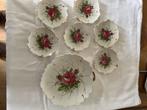 Leuk oud gebaksstel voor petitfours, Antiek en Kunst, Antiek | Servies los, Ophalen
