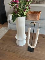 Lifestyle hoge vaas, Ophalen, Zo goed als nieuw, Wit, Minder dan 50 cm