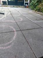 23m2 gratis tegels 40x40x4, Ophalen, Gebruikt, 10 m² of meer, Beton