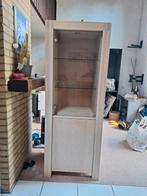 Robuuste vitrine kast, Huis en Inrichting, Ophalen, Gebruikt, 50 tot 100 cm, 150 tot 200 cm
