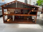 Poppenhuis met Meubeltjes, Antiek en Kunst, Ophalen of Verzenden