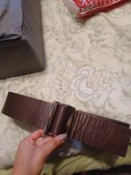 Leren riem, Ophalen of Verzenden, Zo goed als nieuw, Zwart, 80 tot 90 cm
