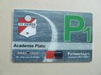 Parkeerkaart. P1.  Emmen   2011/2012, Ophalen of Verzenden, Gebruikt, Overige binnenlandse clubs, Overige typen
