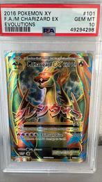 Pokemon XY EVOLUTION M CHARIZARD EX 101/108 PSA 10, Ophalen of Verzenden, Nieuw, Losse kaart, Foil
