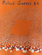 Officiële poster Roland Garros 1984, Ophalen of Verzenden, Zo goed als nieuw, Overige sporten, Poster, Plaatje of Sticker