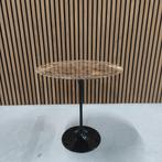 Knoll Saarinen Low Table - Emperador Marmer ø 51cm, Ophalen of Verzenden