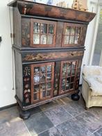 Handbeschilderde kast 17e 18e eeuw, Antiek en Kunst, Antiek | Meubels | Kasten, Ophalen