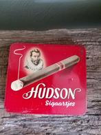 Hudson sigaartjes blik, Verzamelen, Blikken, Overige merken, Gebruikt, Ophalen of Verzenden