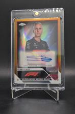 2023 Topps Chrome F1 Alessandro Bravi Gold Auto /50, Ophalen of Verzenden, Zo goed als nieuw, Meerdere plaatjes