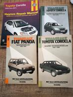 3x vraagbaak toyota corolla, Fiat Panda.1x Haynes, Auto diversen, Ophalen of Verzenden