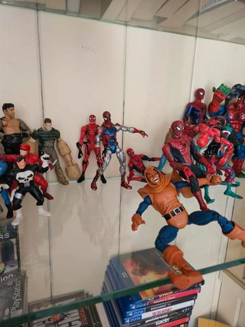 23 Spiderman & Figuren Collectie Jaren '90/'00 beschikbaar voor biedingen