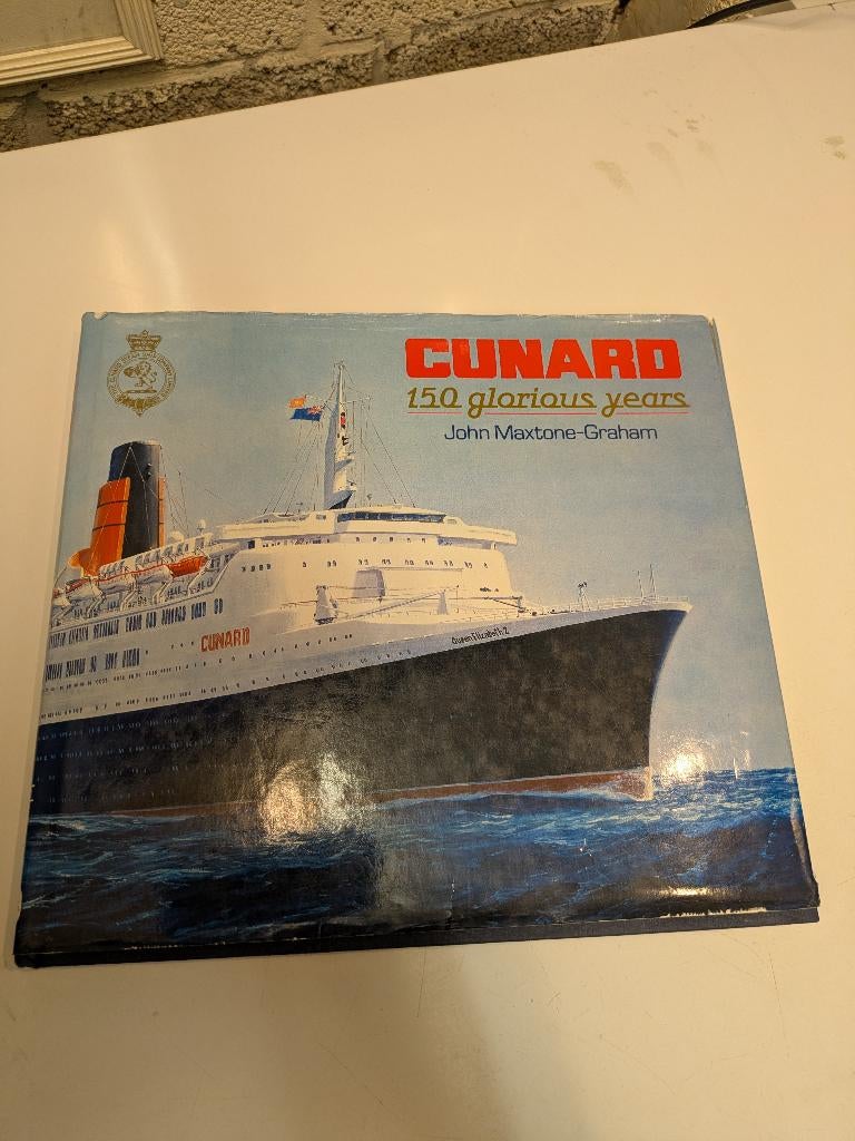 Cunard - 150 glorious years, Ophalen of Verzenden, Boek of Tijdschrift