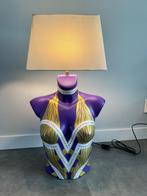 Paspop mannequin beschilderd torso lamp tafel dressoir uniek, Ophalen, Zo goed als nieuw