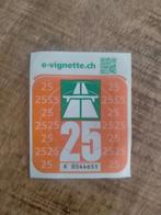 Vignet Zwitserland met kassabon, Tickets en Kaartjes, Autovignetten, Eén persoon