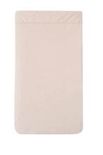 Witlof For Kids Tuck-Inn Ledikantdeken Sand 60 x 120 cm, Ophalen of Verzenden, Nieuw, 100 cm of meer, Deken