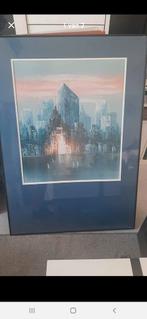 Schilderij Skyline New York  van James Belton Bonsall, Ophalen