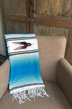Authentieke Mexicaanse serape met vogelmotief – vintage, Huis en Inrichting, Ophalen of Verzenden, Zo goed als nieuw