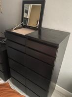 Malm make up ladekast, Huis en Inrichting, Kasten | Ladekasten, Ophalen, Gebruikt, 5 laden of meer, 100 tot 150 cm