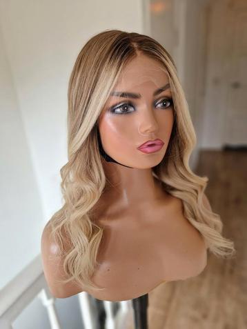 Nieuw! Human hair pruik 13x6 lacefront echt haar beschikbaar voor biedingen