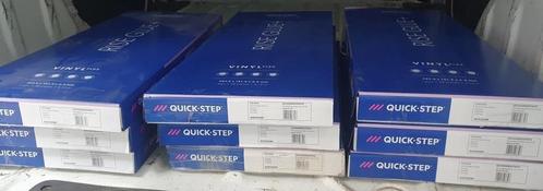 37 m2 Plak PVC Visgraat dry-back Quick-Step RIGP20289, Huis en Inrichting, Stoffering | Vloerbedekking, Nieuw, Laminaat, Beige