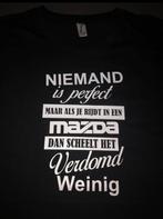 Mazda t-shirt, Kleding | Heren, T-shirts, Nieuw, Ophalen of Verzenden, Zwart, Overige maten