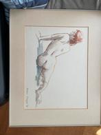 Ariane Bruéni, naakt, Antiek en Kunst, Kunst | Tekeningen en Foto's, Ophalen of Verzenden