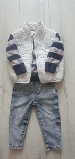 Leuk kledingsetje maat 86 - vest, trui en broek, Kinderen en Baby's, Babykleding | Maat 86, Gebruikt, Jongetje of Meisje, Ophalen of Verzenden