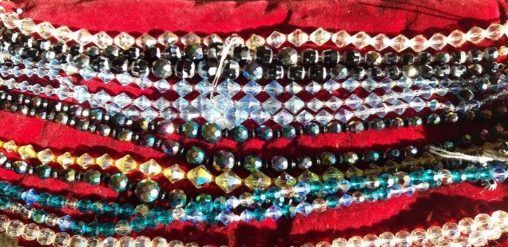 te koop prachtige bergkristallen kettingen enkele met hanger, Sieraden, Tassen en Uiterlijk, Kettingen, Zo goed als nieuw, Overige materialen