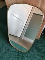 Vintage 50s 60s mid century Spiegel, Huis en Inrichting, Woonaccessoires | Spiegels, Ophalen, Minder dan 50 cm, Gebruikt, Minder dan 100 cm