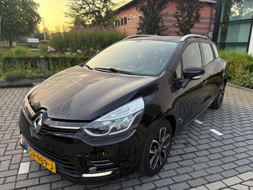 Renault Clio 1.5 DCI 66KW Estate 2018 Zwart NIEUWE APK, Auto's, Renault, Particulier, Clio, ABS, Airbags, Airconditioning, Alarm