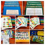 Vintage Ik leer lezen ik leer rekenen leesplank letters, Kinderen en Baby's, Speelgoed | Educatief en Creatief, Ophalen of Verzenden